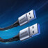 Фото #5 товара Wytrzymały kabel przewód w oplocie USB 3.0 5Gb/s 2m szary