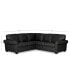 Фото #25 товара Orid 2-Pc. "L"-Shaped Leather Roll Arm Sectional , Created for Macy's