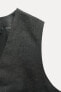 TAILORED LINEN WAISTCOAT