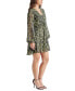 Фото #3 товара Women's Rami Leopard-Print Mini Dress