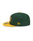 Men's X Staple Green, Gold Green Bay Packers Pigeon 59Fifty Fitted Hat
