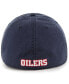 Men's Navy Distressed Houston Oilers Gridiron Classics Franchise Legacy Fitted Hat