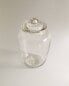 Glass jar with lid