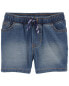 Фото #3 товара Baby Pull-On Denim Shorts 24M