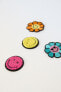4-pack of smileyworld ® iron-on patches