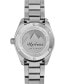 Фото #3 товара Women's Swiss Comtesse Diamond (1/20 ct. t.w.) Stainless Steel Bracelet Watch 37mm