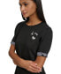 Women's Round-Neck Short-Sleeve Logo Top