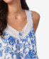 ფოტო #4 პროდუქტის Women's Sleeveless Short Chemise