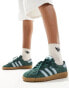 Фото #1 товара adidas Originals Bermuda trainers in dark green