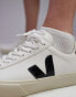 VEJA Campo trainer in white/metallic