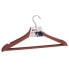 Set of Clothes Hangers Brown Plastic 24 Units (21,3 x 3 x 44 cm)