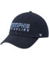 Фото #2 товара Men's '47 Navy Memphis Grizzlies Clean Up Wordmark Adjustable Hat