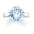 Кольцо THOMAS SABO 036-009-31-50 из серебра Blue / Silver - фото #2