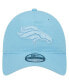 ფოტო #2 პროდუქტის Men's Light Blue Denver Broncos Core Classic 2.0 Brights 9TWENTY Adjustable Hat