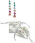 ფოტო #2 პროდუქტის Multicolor Drop Earrings