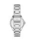 Women's Symphony Silver-tone Stainless Steel , Black Dial , 45mm Round Watch