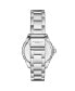 ფოტო #2 პროდუქტის Women's Symphony Silver-tone Stainless Steel , Black Dial , 45mm Round Watch