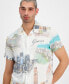 ფოტო #3 პროდუქტის Men's Regular-Fit Riviera Graphic Shirt