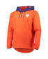 ფოტო #3 პროდუქტის Men's Orange, Purple Clemson Tigers Player Quarter-Zip Jacket