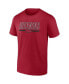 Men's Cardinal Arkansas Razorbacks Big and Tall Team T-shirt