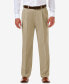 Фото #1 товара Men's Cool 18 PRO Classic-Fit Expandable Waist Pleated Stretch Dress Pants