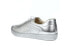 Фото #4 товара Gucci Mens Silver Ace Metallic Leather Sneakers Size 8.5G /9.5US
