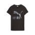 Фото #1 товара Puma Classics Logo Crew Neck Short Sleeve T-Shirt Womens Black Casual Tops 53007