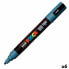 Фото #1 товара Ручки фломастерные POSCA PC-5M Темно-серый 6 штук