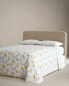 Sunflower print duvet cover