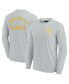 Фото #2 товара Men's and Women's Gray San Diego Padres Super Soft Long Sleeve T-shirt