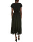 Фото #2 товара Nanette Nanette Lepore Chiffon Midi Dress Women's