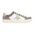 Corkys Obsessed Leopard Lace Up Womens Beige, Black, White Sneakers Casual Shoe