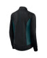 ფოტო #2 პროდუქტის Women's Black Philadelphia Eagles Studio Fitted Full-Zip Gym Track Jacket