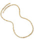 Фото #4 товара Macy's paperclip & Rope Link 24" Chain Necklace (5-1/5mm) in 14k Gold