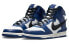 Фото #4 товара AMBUSH x Nike Dunk High deep royal 耐磨防滑 高帮 板鞋 男女同款 皇家蓝 / Кроссовки Nike Dunk High CU7544-400