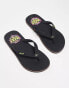 Фото #1 товара Reef Seaside flip flops in black