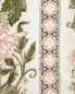 Floral print cushion cover
