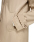 ფოტო #4 პროდუქტის Women's Single-Breasted Hooded Button Up Raincoat