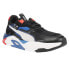 Фото #2 товара Puma Bmw Mms RsTrck Lace Up Mens Black Sneakers Casual Shoes 30794601