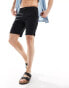 Фото #1 товара Jack & Jones linen mix shorts in black