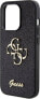 Guess Guess GUHCP15LHG4SGK iPhone 15 Pro 6.1" czarny/black hardcase Glitter Script Big 4G