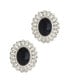 ფოტო #2 პროდუქტის Onyx Stone Ainsley Stud Earrings