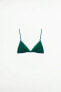 Фото #4 товара Satin triangle bralette - limited edition