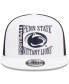 Men's White, Navy Penn State Nittany Lions Retro Sport 9FIFTY Snapback Hat