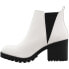 Фото #4 товара Dirty Laundry Lisbon Pull On Chelsea Booties Womens White Casual Boots LISBON-WH