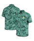 Фото #1 товара Men's Green Oakland Athletics Sport Reign Forest Fronds Button-Up Shirt