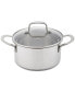 Фото #4 товара Stainless Steel 2.5-Qt. Covered Sauce Pot, Created for Macy's