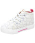 Фото #24 товара Toddler Heart Print Recycled High-Top Sneakers 4