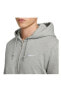 Фото #2 товара Sportswear Full Zip Club Grey Hoodie Jacket Erkek Sweatshirt Cz4147-063