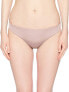 Фото #1 товара Bikini Lab Women's 169703 Solid Basic Cinched-Back Hipster Bikini Bottom Size M